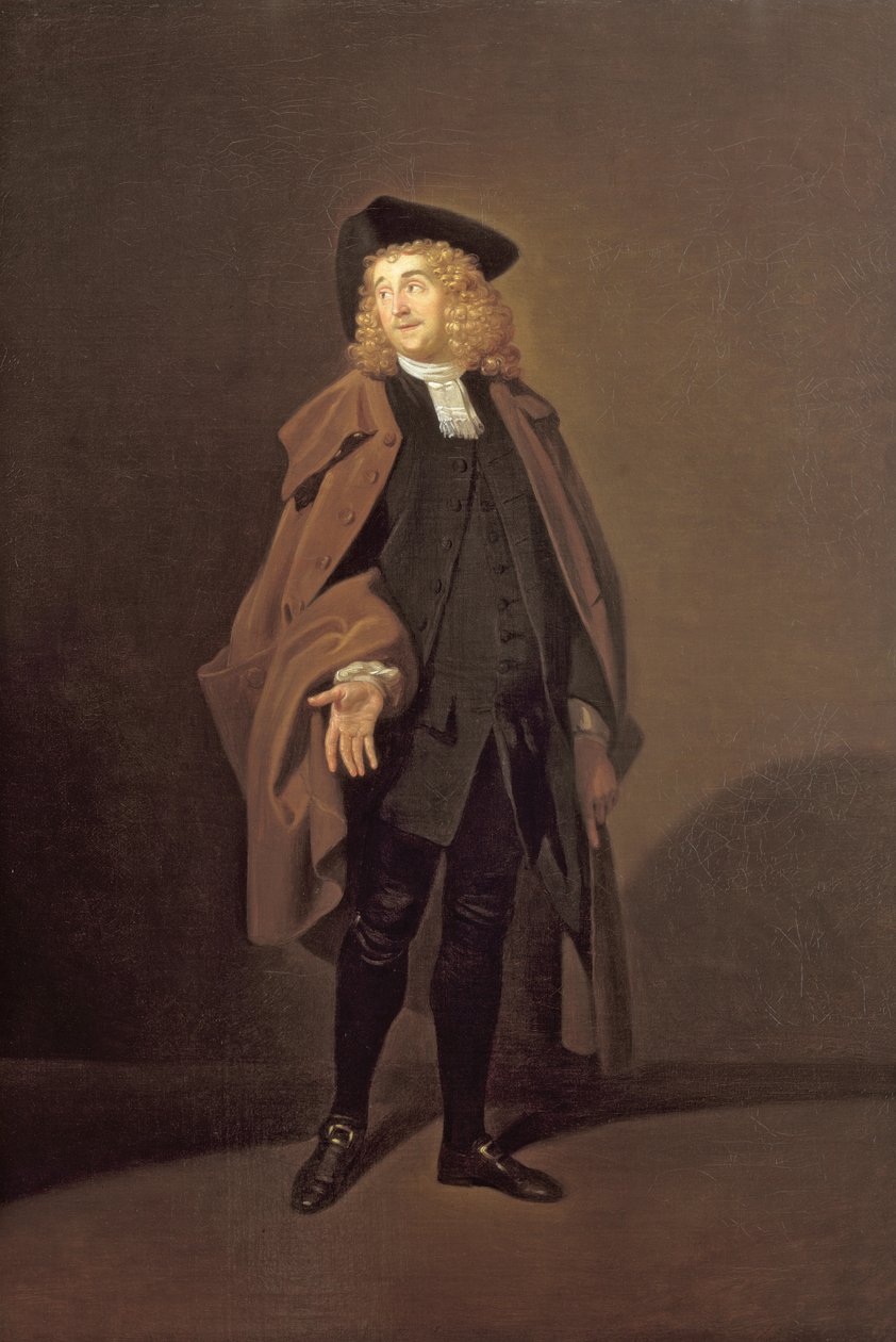 صورة جون مودي (c.1712-1821) كأب فويجارد في مخطط بو ، بقلم جورج فاركوهار (1678-1701) بواسطة يوهان جوزيف زوفاني