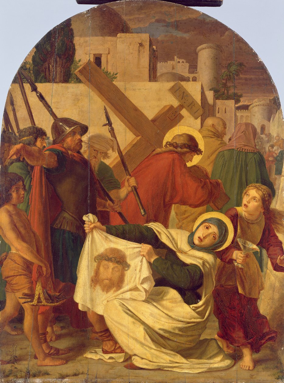 حمل الصليب بواسطة Johann von Schraudolph