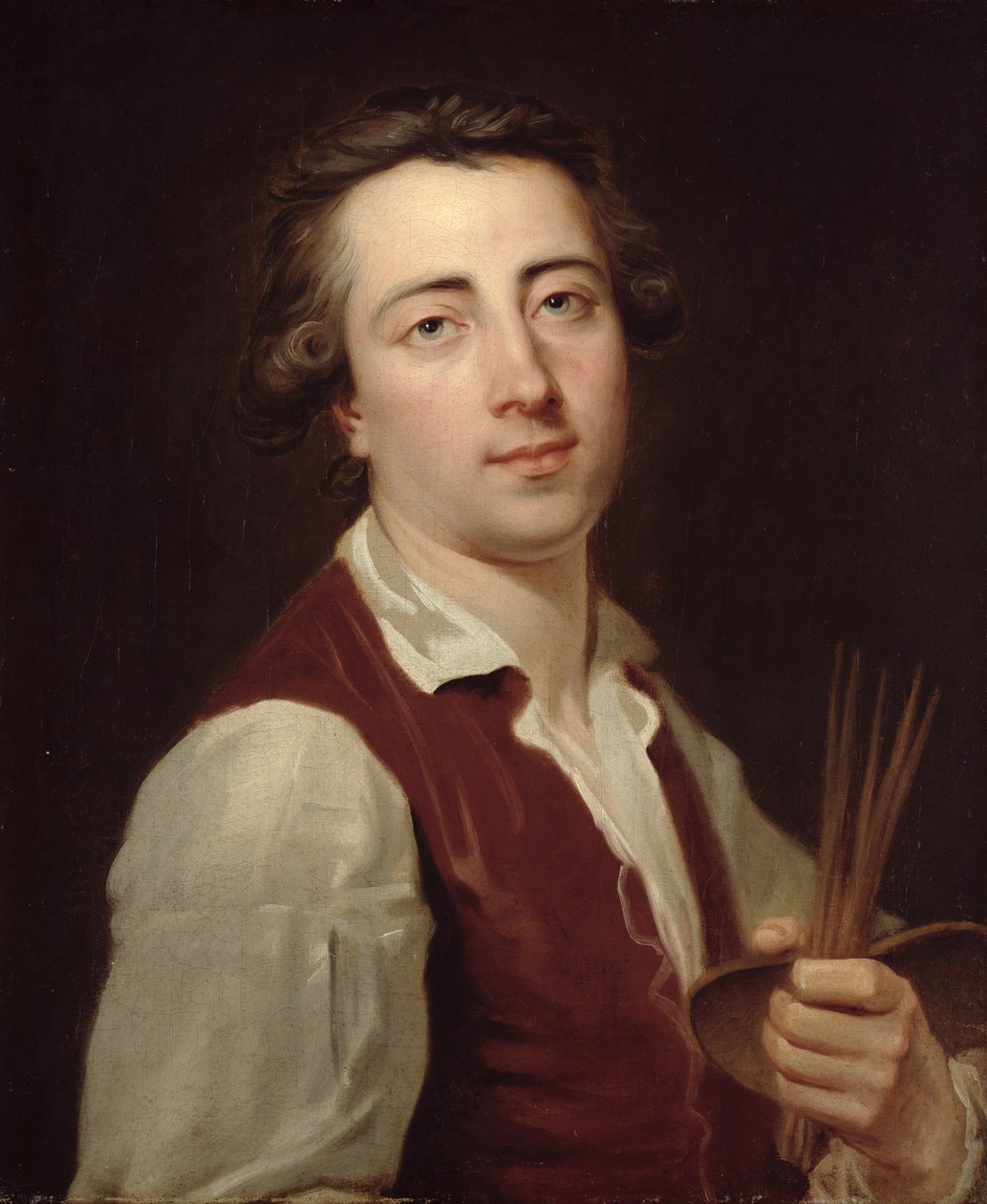 بورتريه ذاتي ، 1775-80 بواسطة يوهان أوغست نال الأصغر