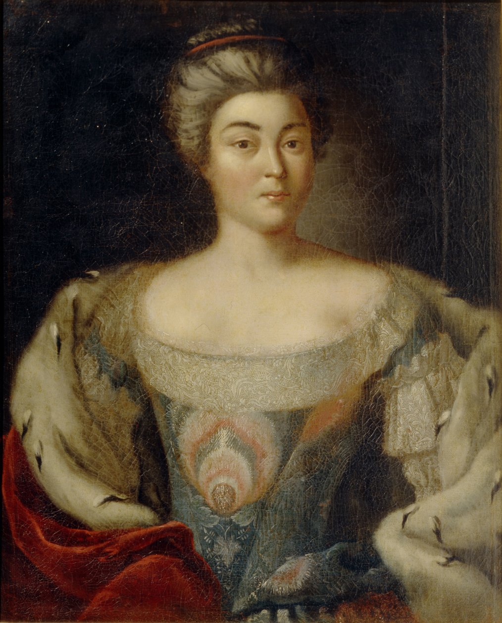 صورة للأميرة الكسندرا كوراكينا ، ني بانينا 1711-1786 بواسطة يوهان بالتازار فرانكارت
