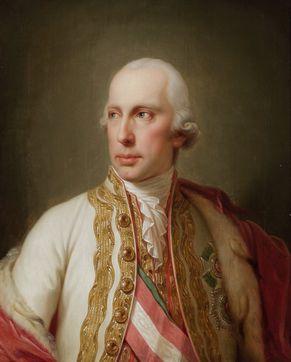صورة للإمبراطور الروماني المقدس فرانسيس الثاني 1768-1835 بواسطة يوهان المعمدان لامبي الأصغر