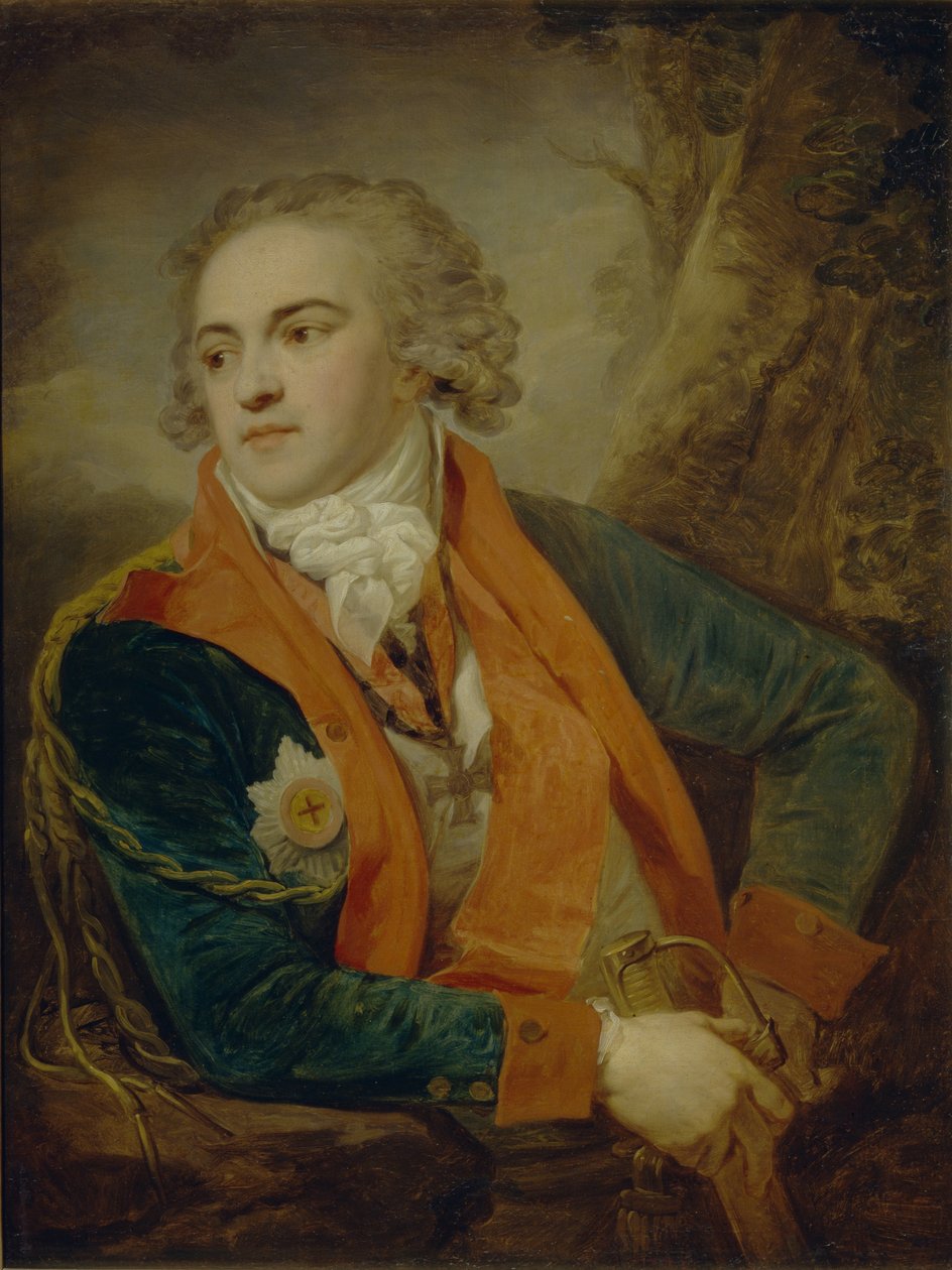 صورة للكونت ستيبان ستيبانوفيتش أبراكسين 1757-1827 ، 1793 بواسطة يوهان المعمدان من لامبي الأكبر