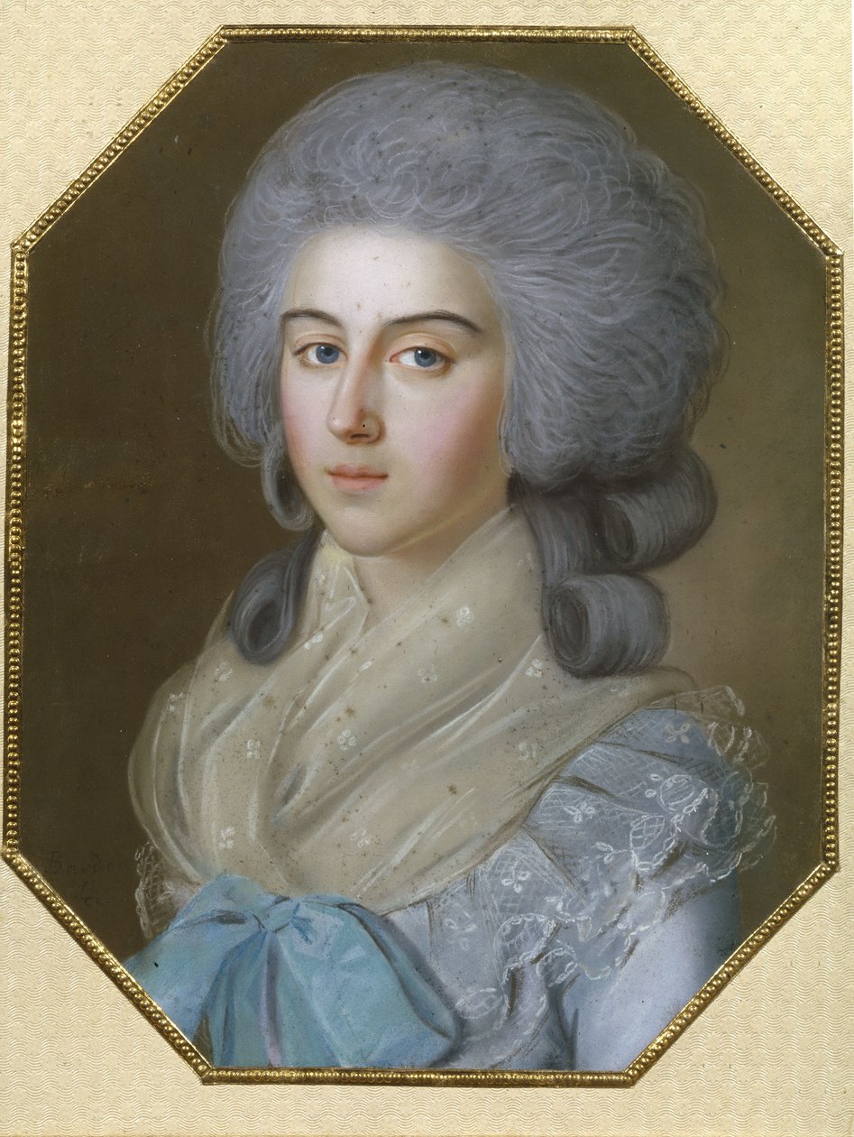 صورة للكونتيسة آنا الكسندروفنا غوليتسينا ، البارونة ستروغانوفا 1739-1816 ، 1786 بواسطة يوهان باردو