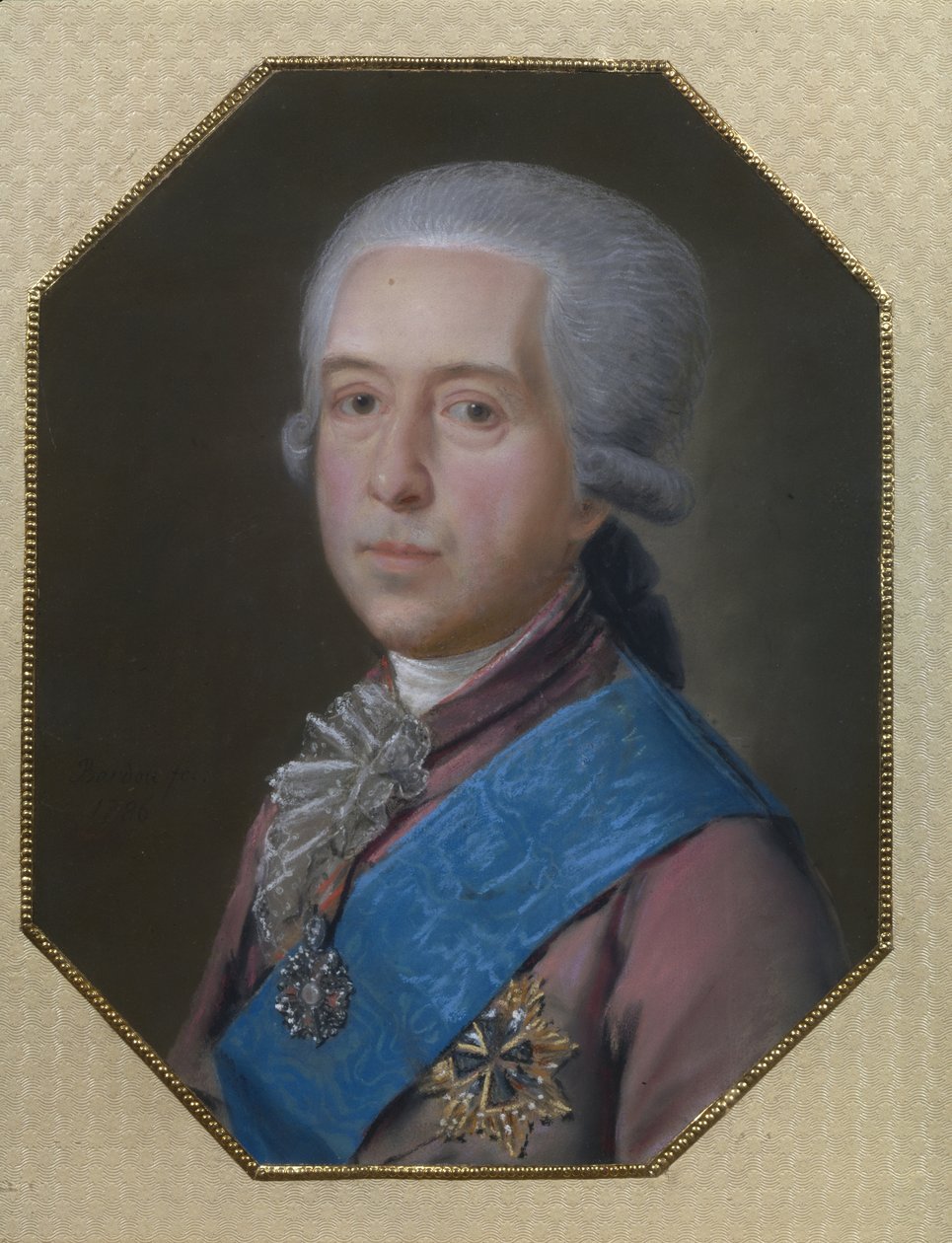 صورة الجنرال الكونت ميخائيل ميخائيلوفيتش غوليتسين 1731-1806 ، 1786 بواسطة يوهان باردو