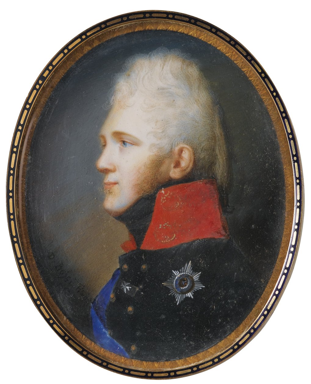 صورة للإمبراطور ألكسندر الأول 1777-1825 ، 1805 بواسطة يوهان دومينيك بوسي