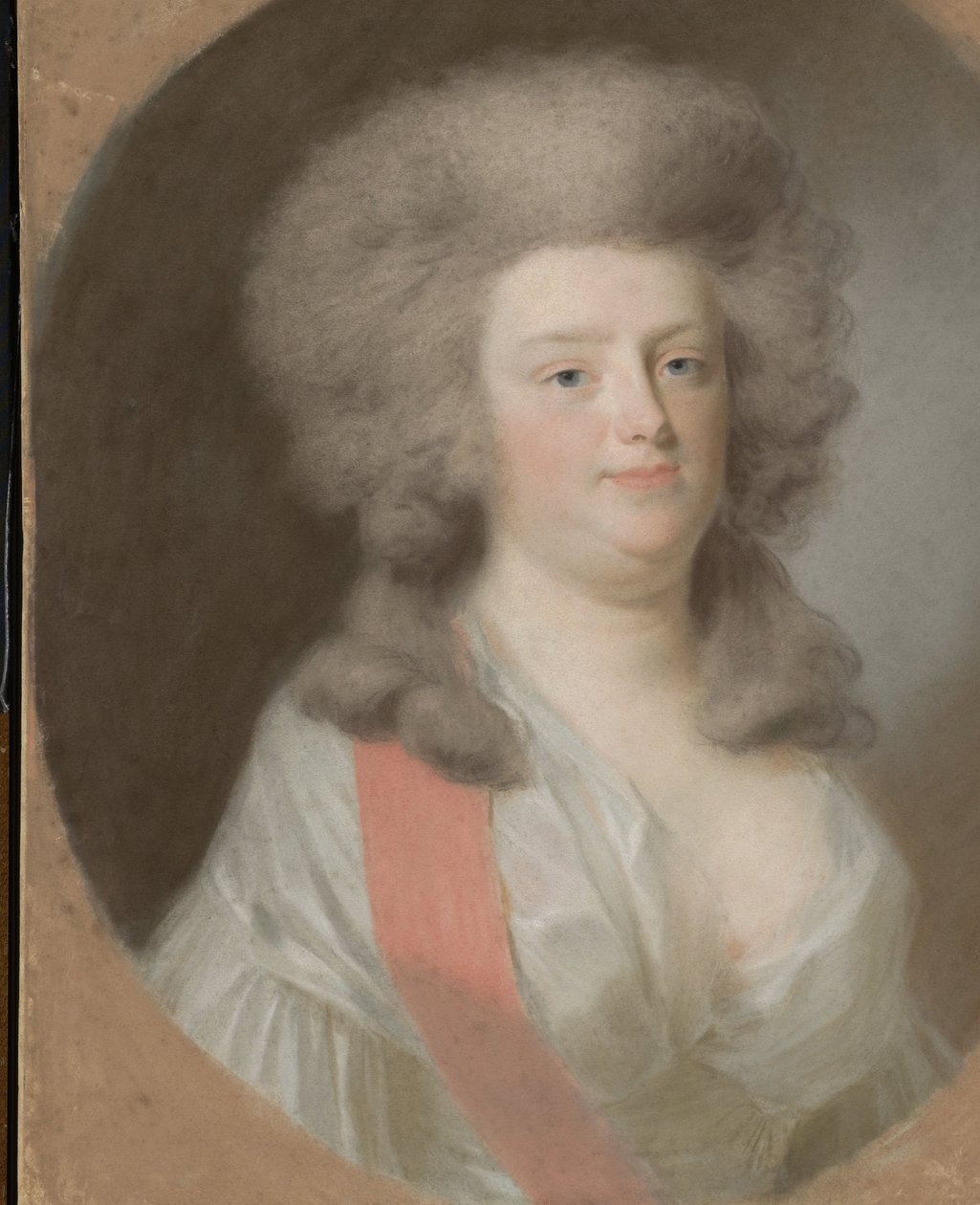 أوغستا ماريا كارولينا من ناساو ويلبورغ (1764-1802). ابنة أخت ويليم الخامس ، أمير أورانج ناسو ، ابنة أخته كارولينا بواسطة يوهان فريدريش أوغست تيشبين