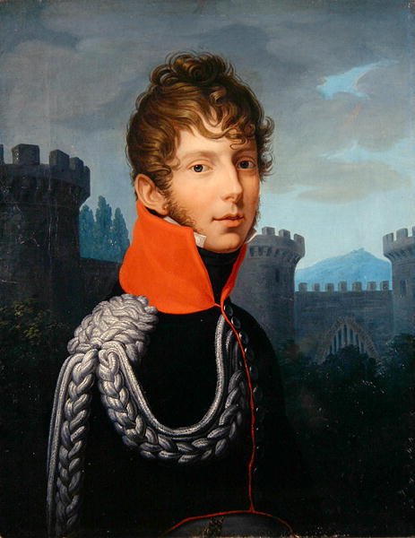 Wilhelm Friedrich Ernst von Dalwigk zu Schauenburg ، حوالي عام 1810 (زيت على قماش) بواسطة يوهان فريدريش بوري