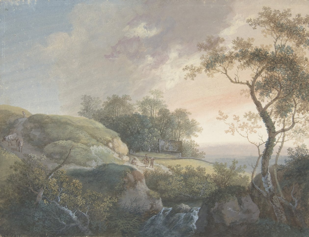 الصباح ، 1732-1767. بواسطة يوهان جورج واغنر