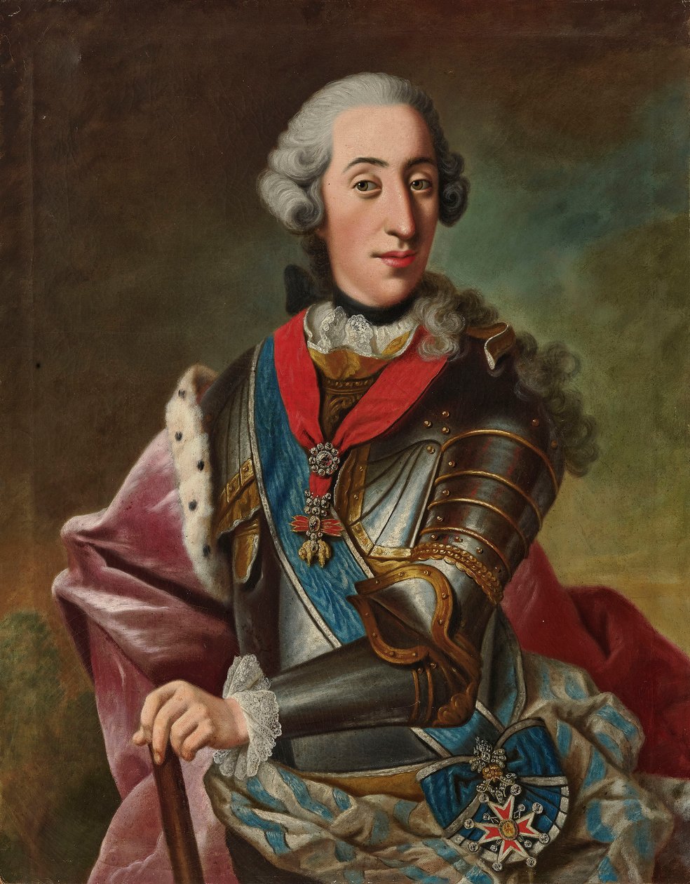 صورة للأمير كليمان فرانسيس أمير بافاريا 1722-1770. بواسطة يوهان جورج زيسينيس الأصغر