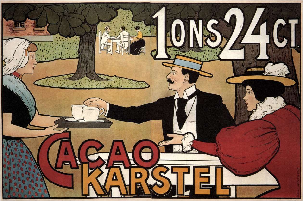 كاكاو كارستيل ، 1897 بواسطة يوهان جورج فان كاسبيل