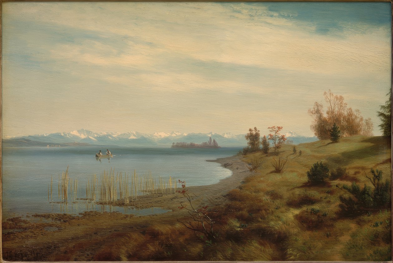 Vorfrühling am Starnberger See بواسطة يوهان جوتفريد ستيفان