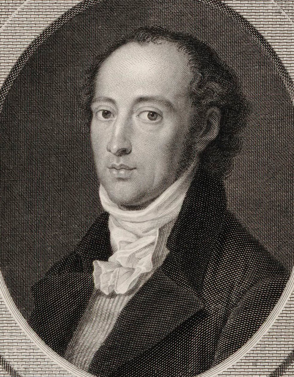 صورة الملحن يوهان أنتون أندريه 1775-1842 ، 1800. بواسطة يوهان هاينريش ليبس