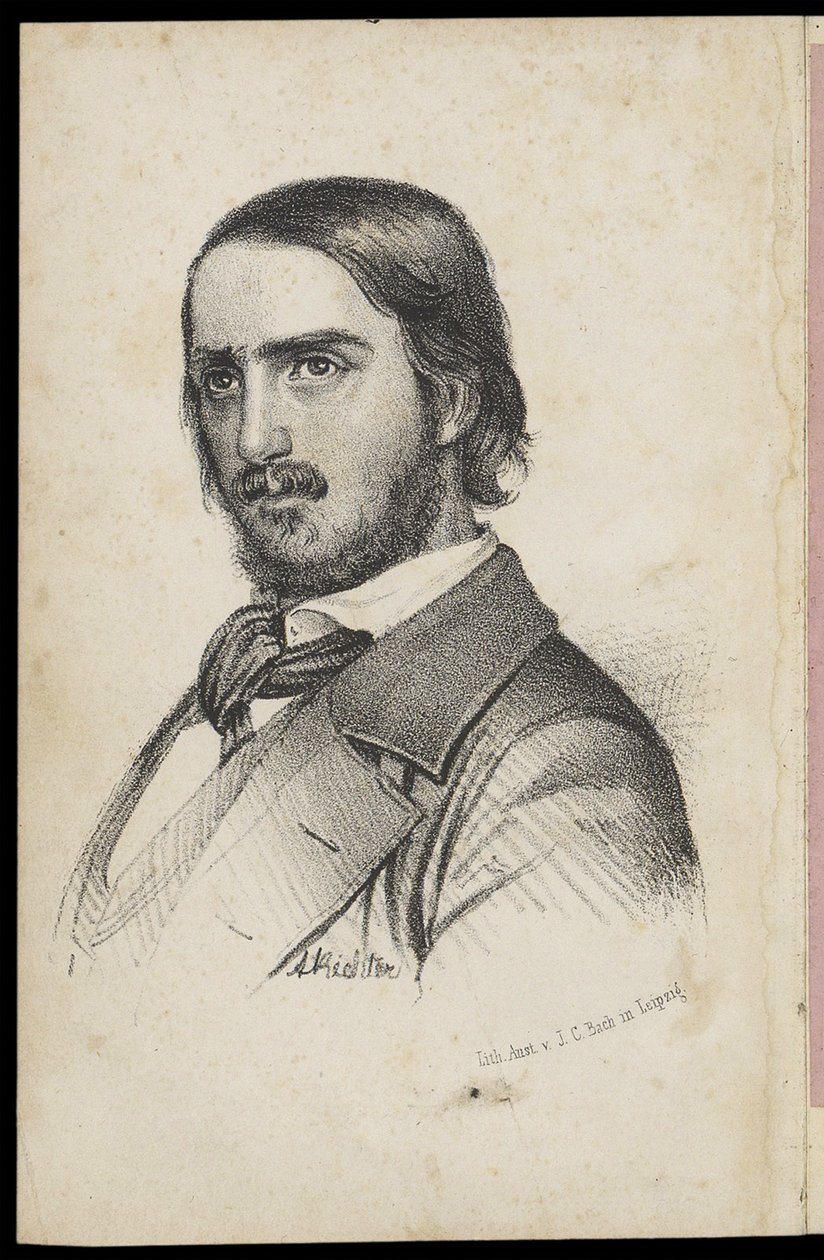 جورج هيرويج 1817-1875 ، 1840 بواسطة يوهان هاينريش ريختر