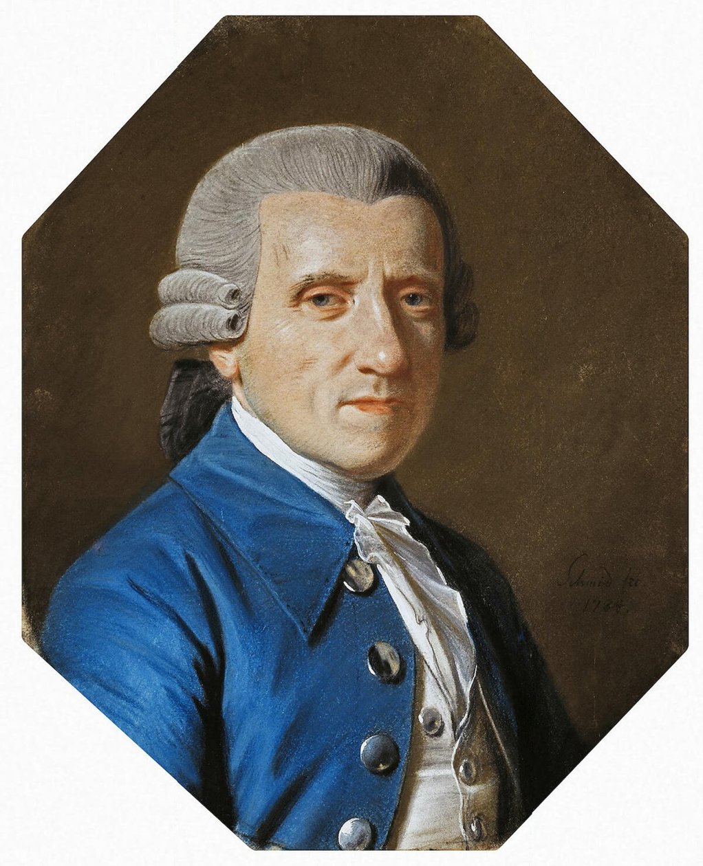 صورة لويز منار ، 1784 بواسطة يوهان هاينريش شميدت
