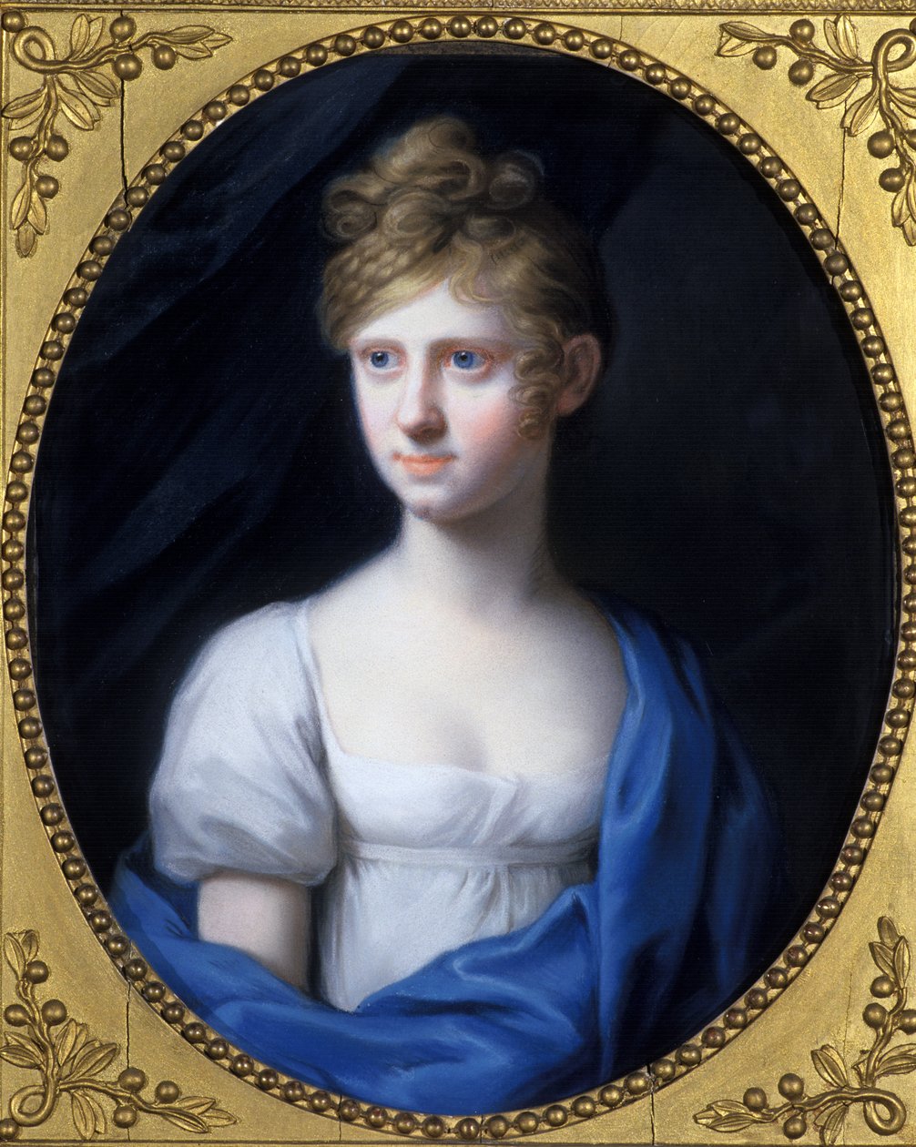 أمالي أديلهيد لويس تيريز كارولين أميرة ساكسونيا ماينينغن ، c.1808 بواسطة يوهان هاينريش شرودر