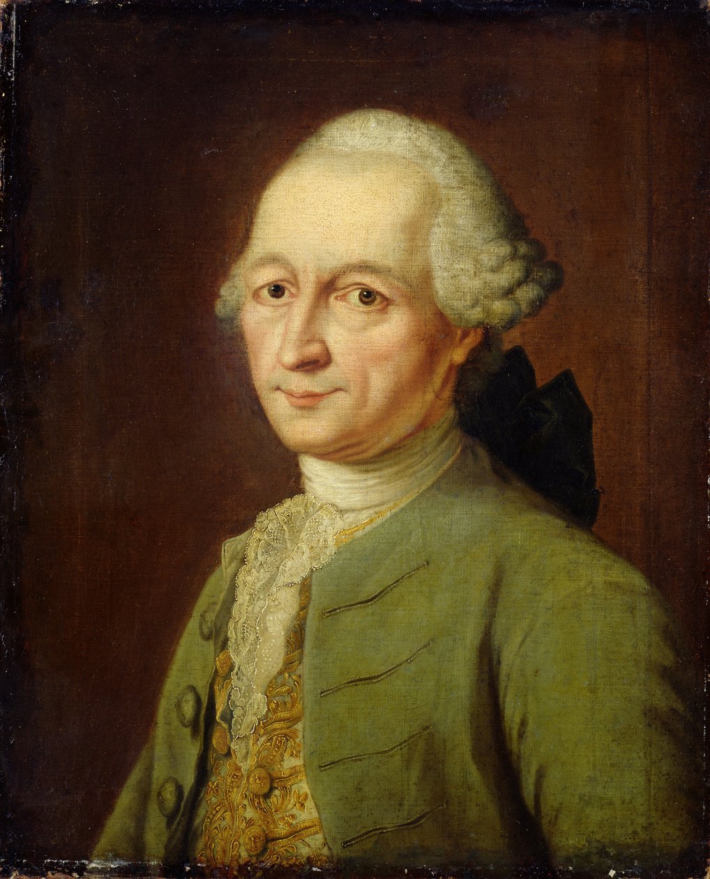 أبراهام جوتلف كاستنر ، 1770 بواسطة يوهان هاينريش تيشباين