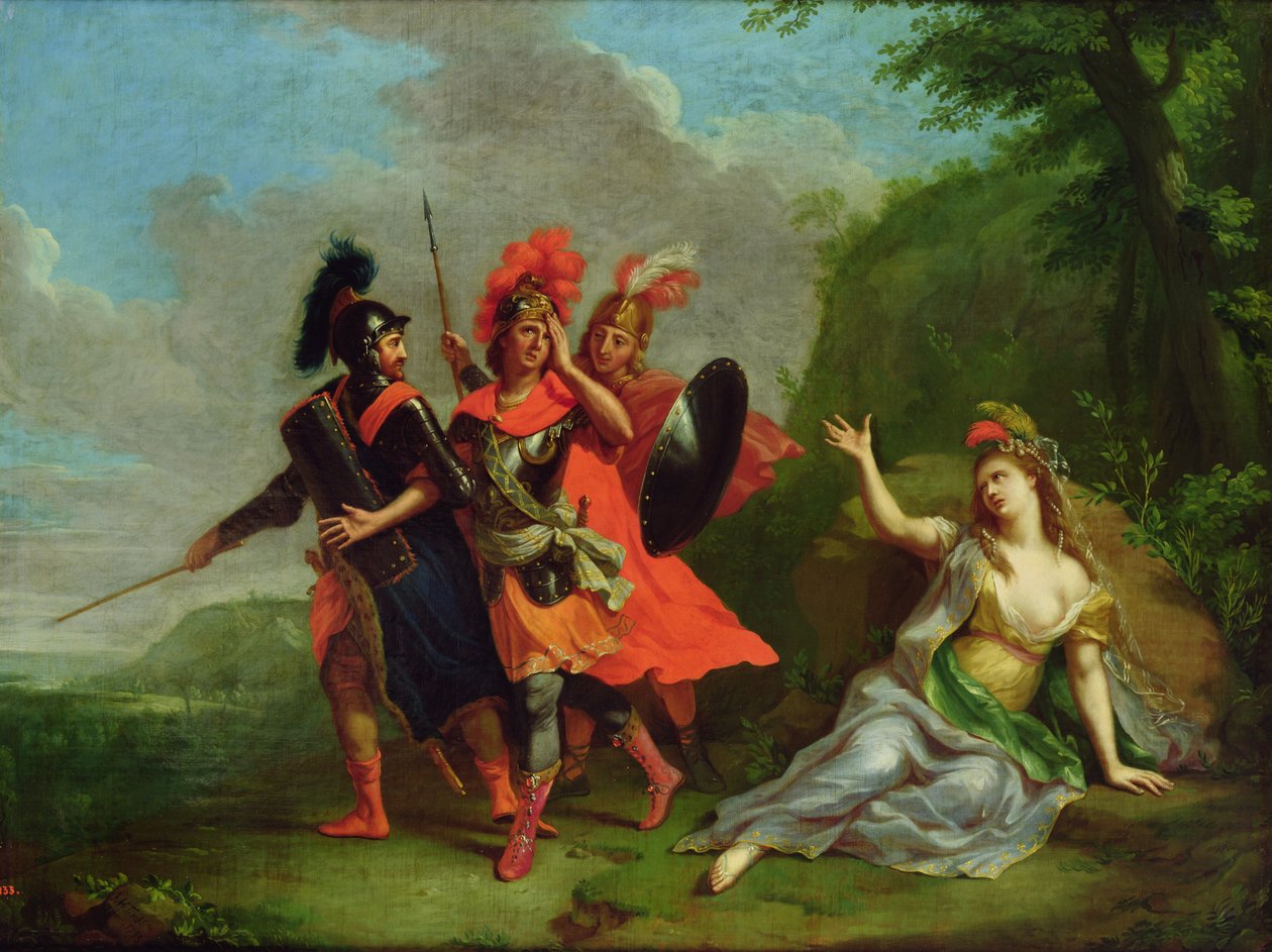 كارلو وأوبالدو خطف رينالدو من أحضان أرميدا ، 1783 بواسطة يوهان هاينريش تيشباين