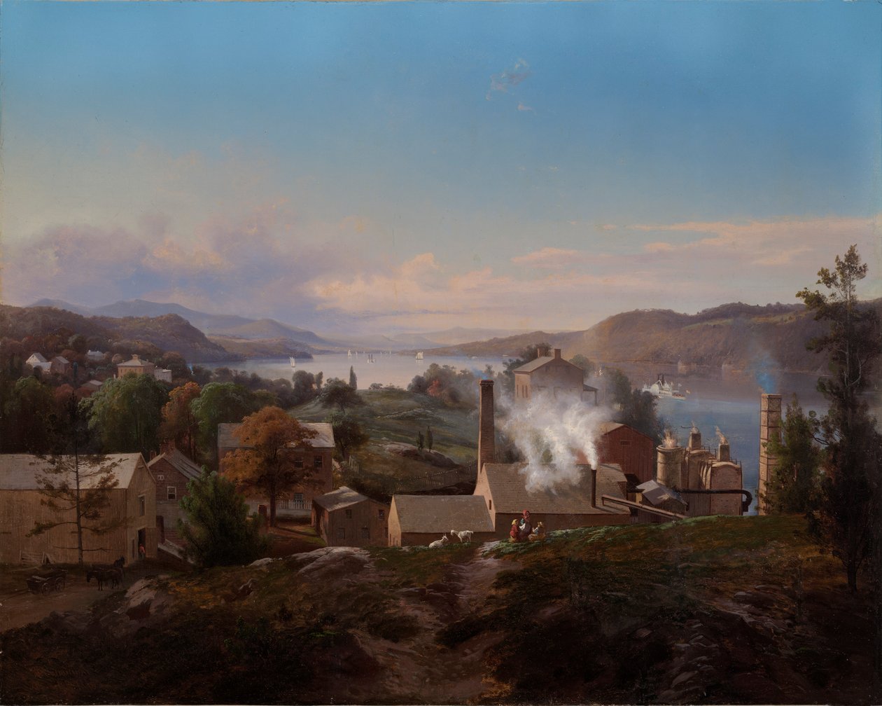 أعمال الحديد Poughkeepsie (Bech بواسطة يوهان هيرمان كارمينكي