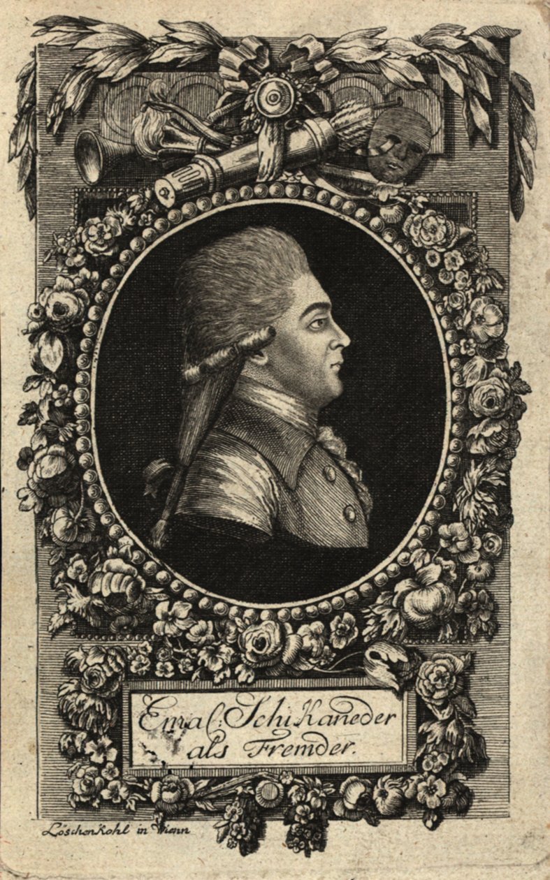 صورة إيمانويل شيكاندر 1751-1812 ، 1788. بواسطة يوهان هيرونيموس لويشينكوهل