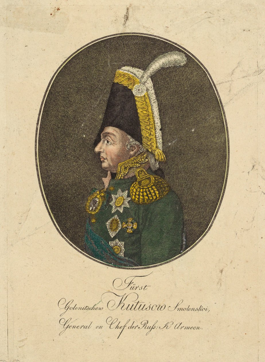 صورة المشير المشير الأمير ميخائيل كوتوزوف 1745-1813 ، ج. 1790. بواسطة يوهان هيرونيموس لويشينكوهل