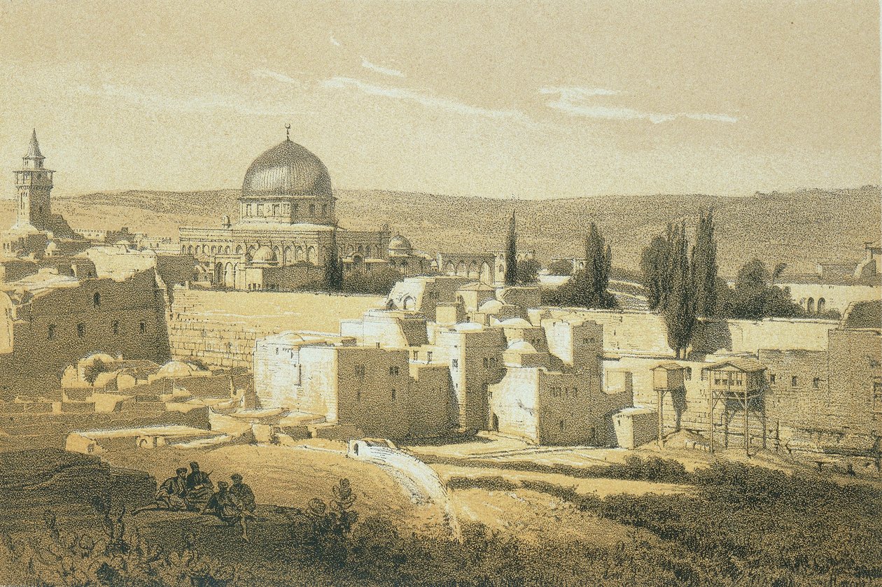 بيت المقدس. النقش من قبل Bernatz et alii - Steinkopk JF Editors بواسطة يوهان مارتن بيرناتس