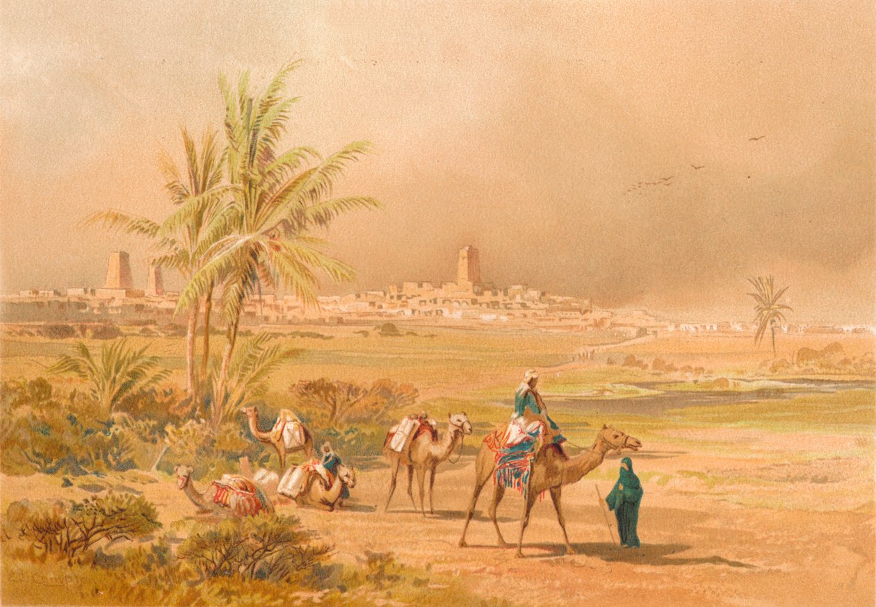 تمبكتو ، c1852 ، 1903 بواسطة يوهان مارتن بيرناتس