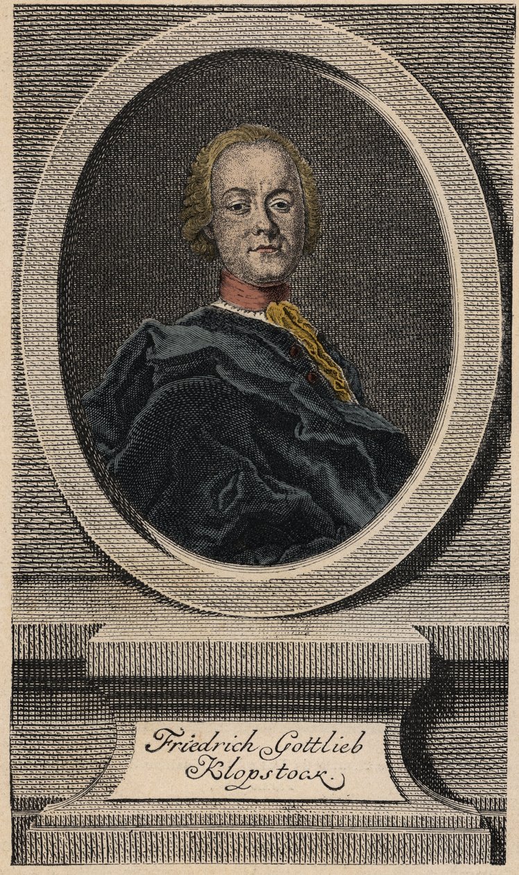 فريدريش جوتليب كلوبستوك (1724-1803) ، شاعر ألماني بواسطة يوهان مارتن بيرنيجروث