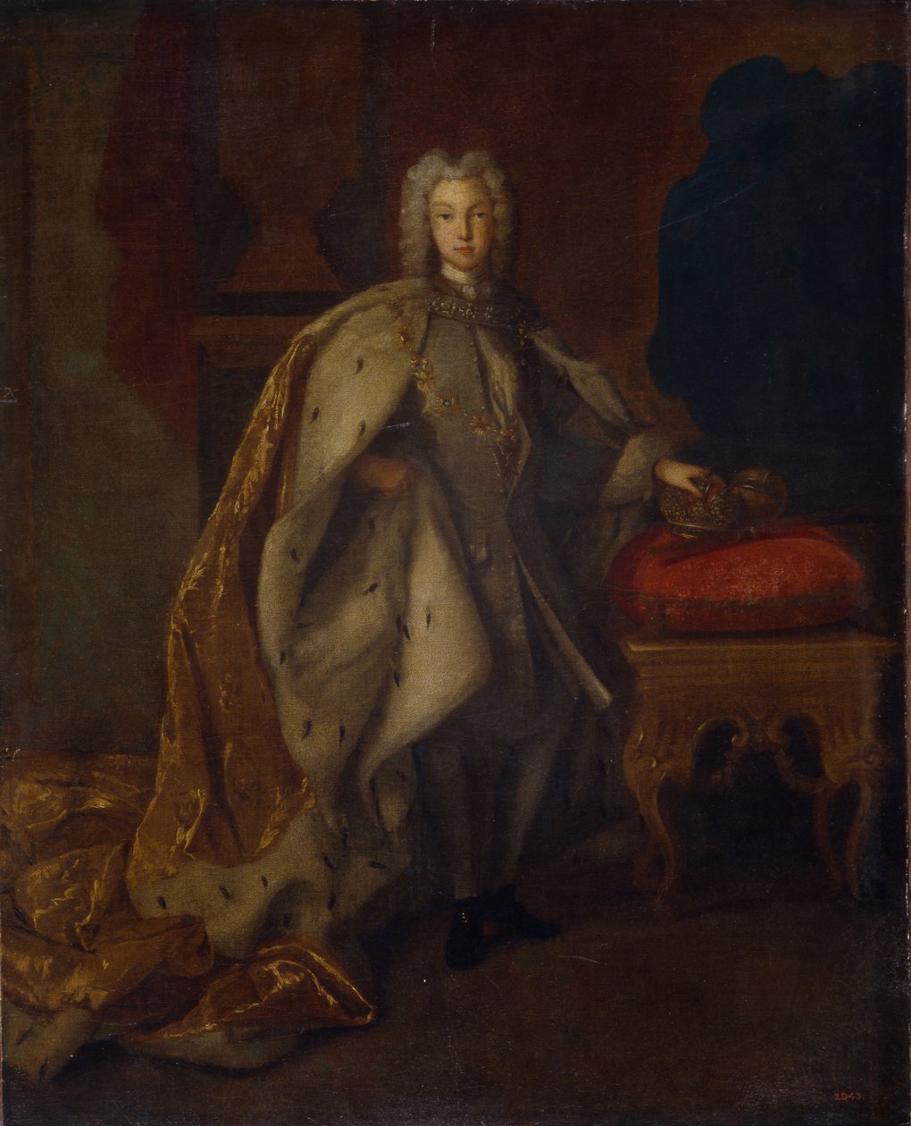 صورة القيصر بطرس الثاني لروسيا 1715-1730 ، 1728 بواسطة يوهان بول لودين