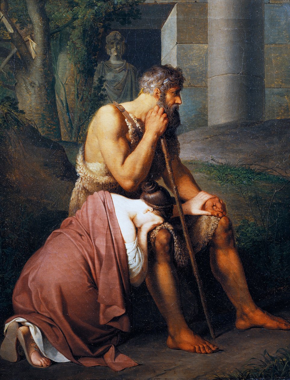 Oedipus and Antigone بواسطة يوهان بيتر كرافت