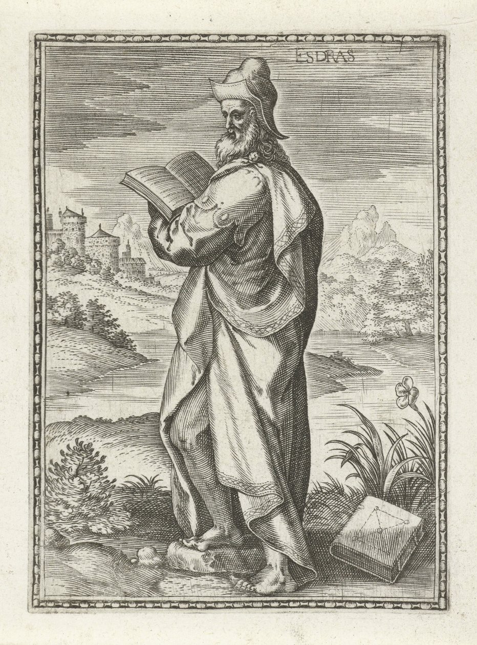 عزرا Esdras (العنوان على الكائن) أشخاص من العهد القديم (عنوان السلسلة) بواسطة يوهان سادلر (أنا)