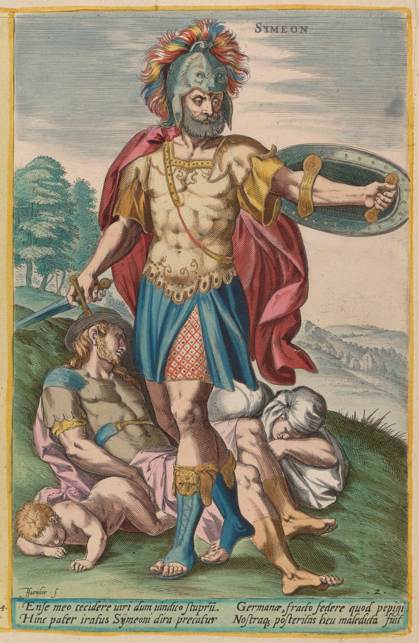 سمعان ، ج. 1585. بواسطة يوهان سادلر الأول