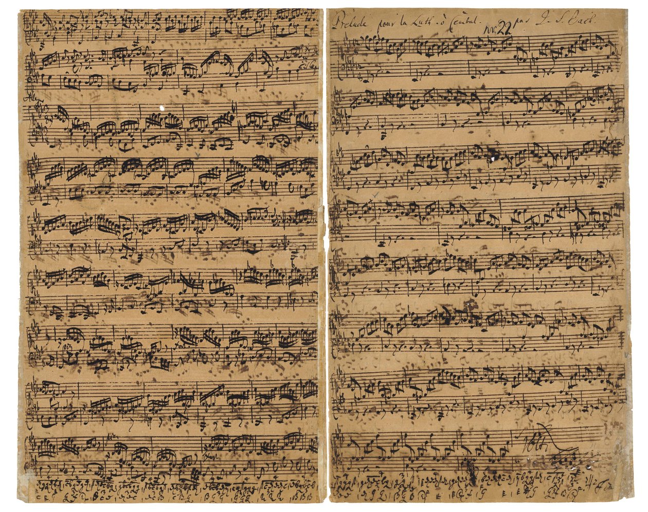 مقدمة ، Fugue و Allegro in E flat BWV 998 ، c.1735-40 بواسطة يوهان سيباستيان باخ