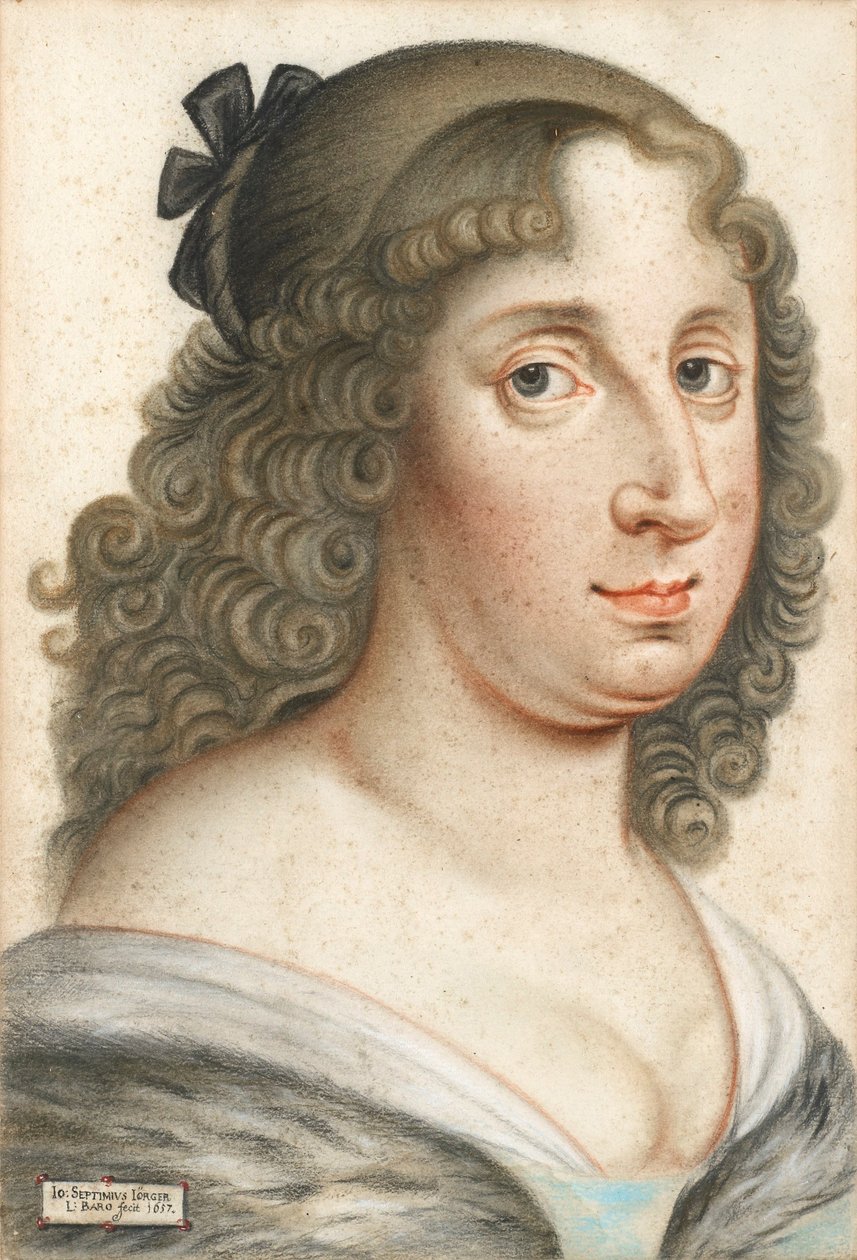 صورة لملكة السويد كريستينا 1626-1689 ، 1657 بواسطة يوهان سيبتيموس يورجر فون توليت