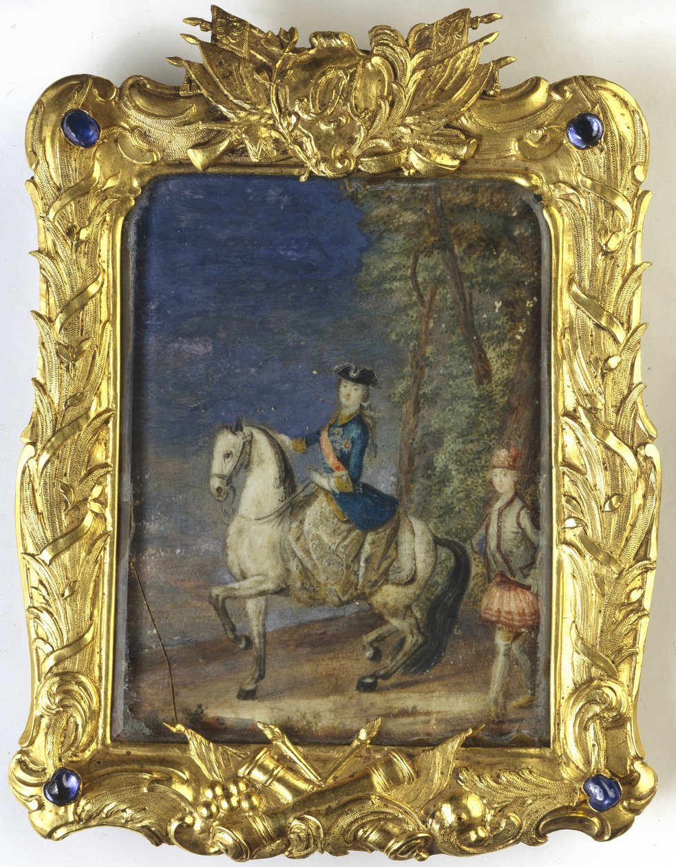 صورة الفروسية للإمبراطورة كاثرين الثانية 1729-1796 بواسطة يوهان ستينجلين