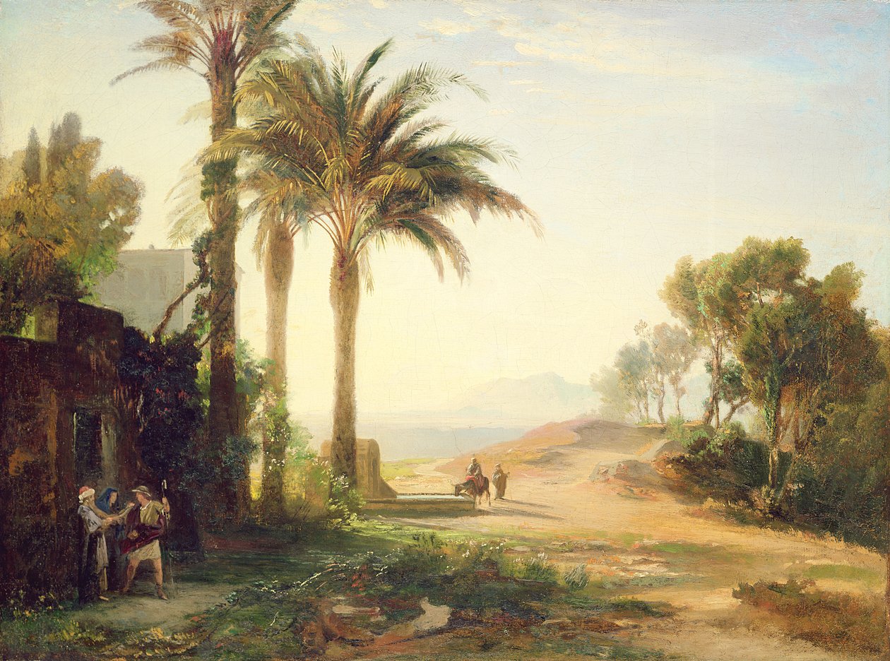 رحيل الرجل إلى أريحا (الصباح) ص 1856 بواسطة يوهان فيلهلم شيرمر