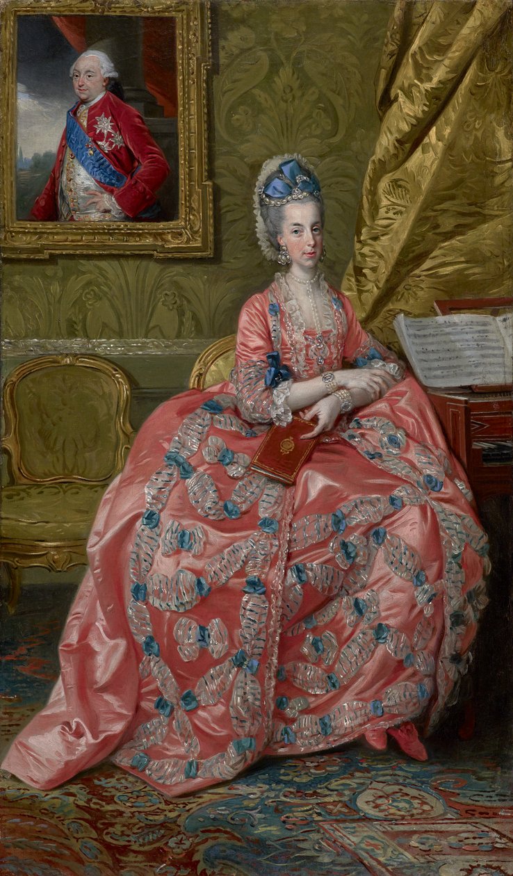 صورة للأساقفة ماريا أماليا من النمسا ، دوقة بارما ، 1778 بواسطة يوهان جوزيف زوفاني