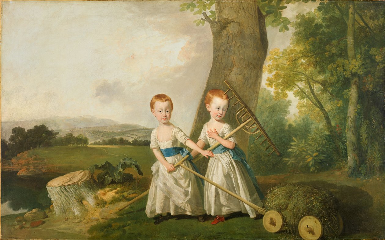 الأطفال بلانت ، c.1766-80 بواسطة يوهان جوزيف زوفاني