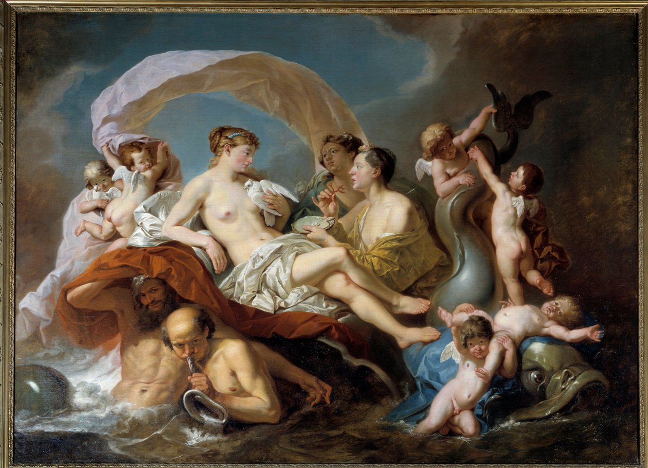 انتصار كوكب الزهرة لوحة يوهان زوفاني (1733-1810) بواسطة يوهان زوفاني