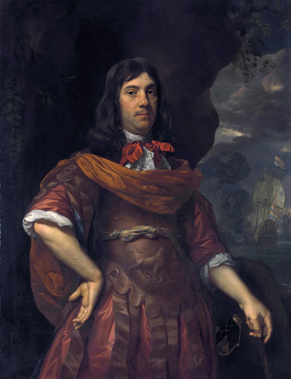 صورة لكورنيليس ترومب (1629-1691) بواسطة يوهانس ميتينز