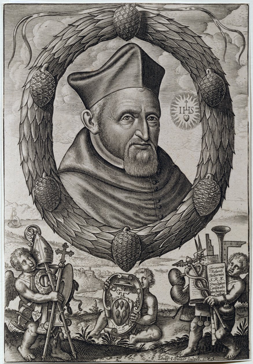 صورة لروبرت بيلارمين (1542-1621) رئيس أساقفة الكاردينال في كابوا بواسطة يوهانس فالدور