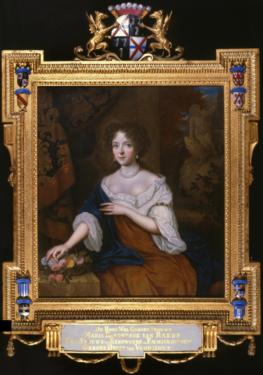 صورة ماريا دويست فان فورهوت (1662-1754) بواسطة يوهانس فان هينسبيرجين