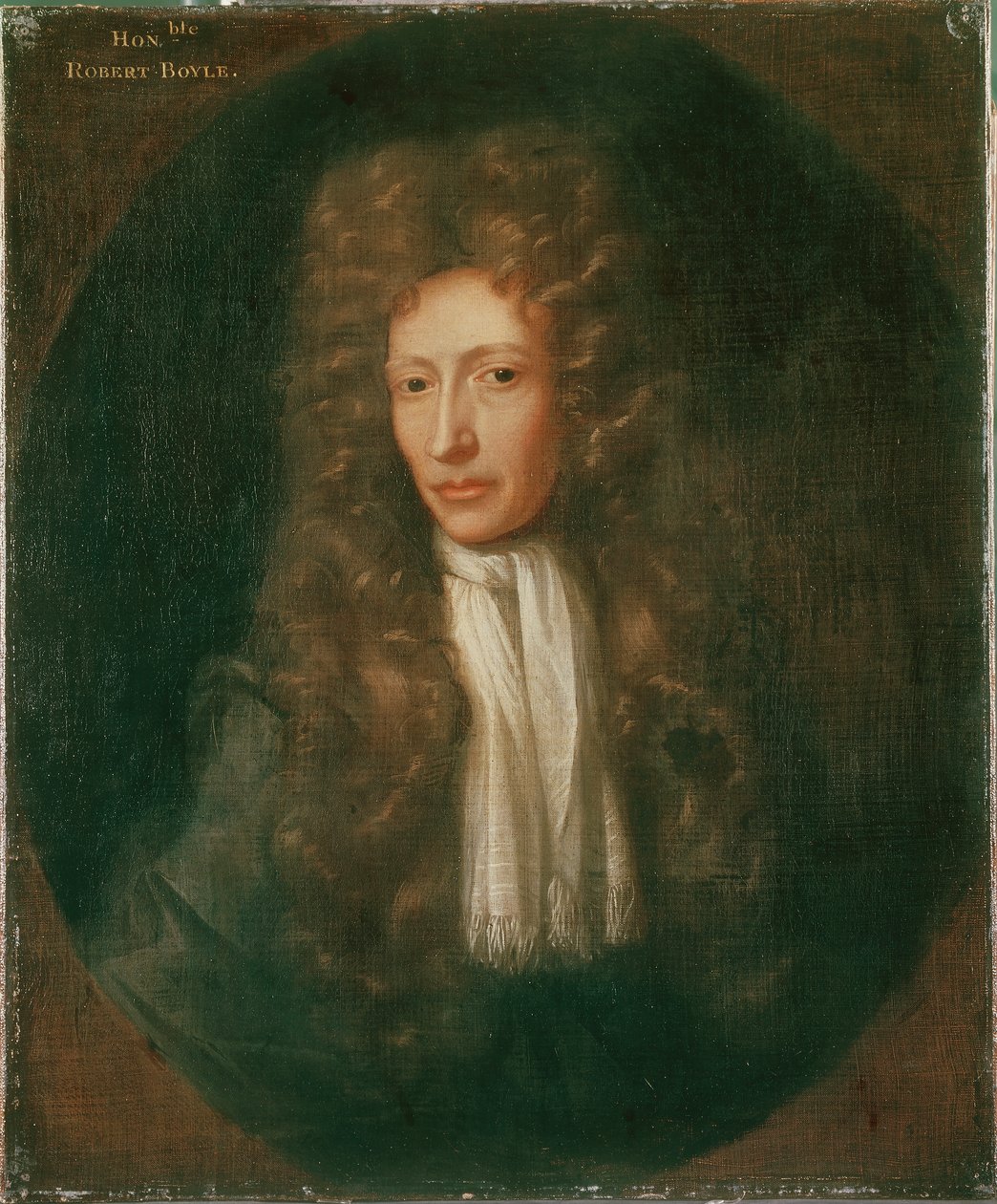 Portrait of Robert Boyle (oil on canvas) بواسطة يوهانس (بعد) كيرسبوم