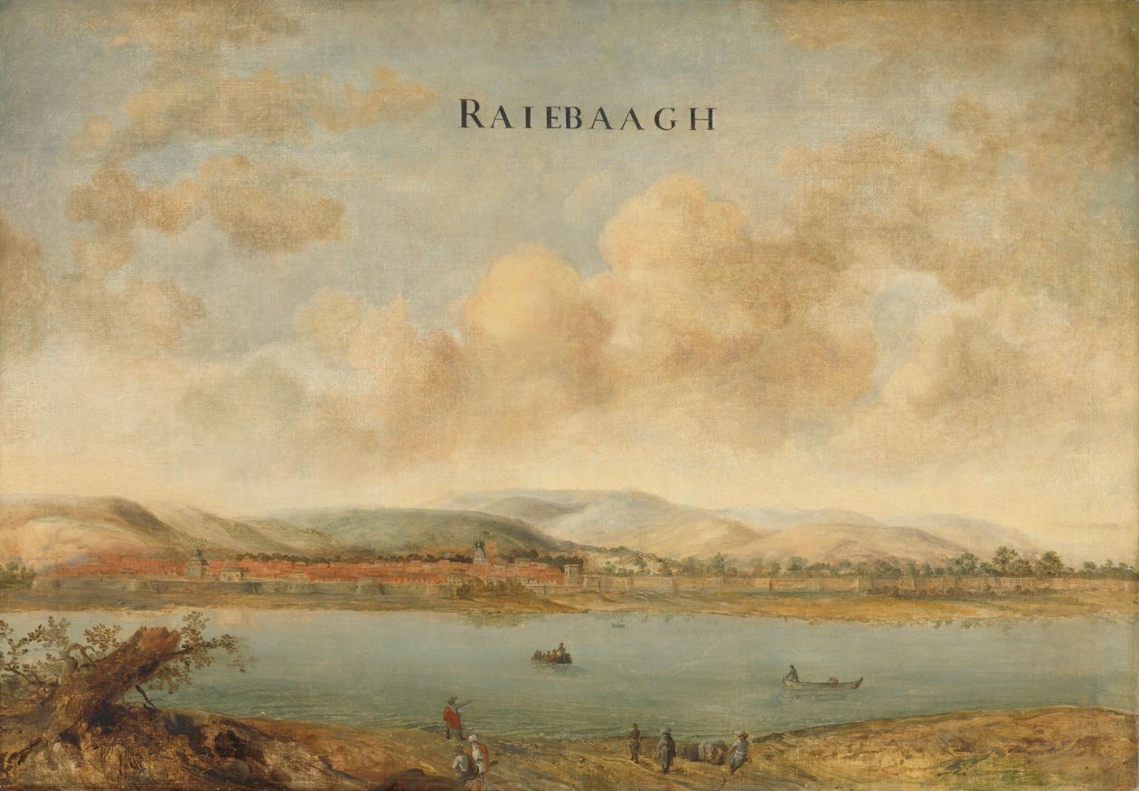منظر لمدينة Raiebaagh في Visiapoer ، الهند ، ج. 1662-3 بواسطة يوهانس فينكيبونز