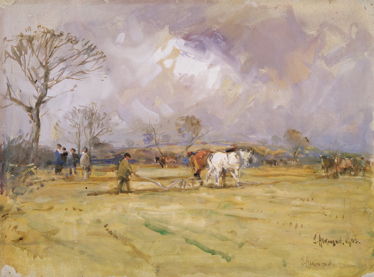 فريق المحراث ، 1905 بواسطة جون اتكينسون