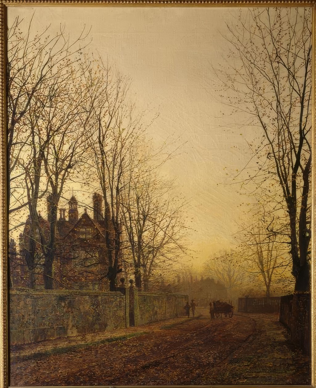 JAGrimshaw ، الحمل - الرسم الأخير ، 1886 بواسطة جون اتكينسون جريمساو