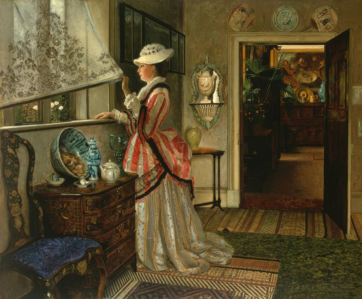 JAGrimshaw ، الصيف - الرسم ، 1875 بواسطة جون اتكينسون جريمساو