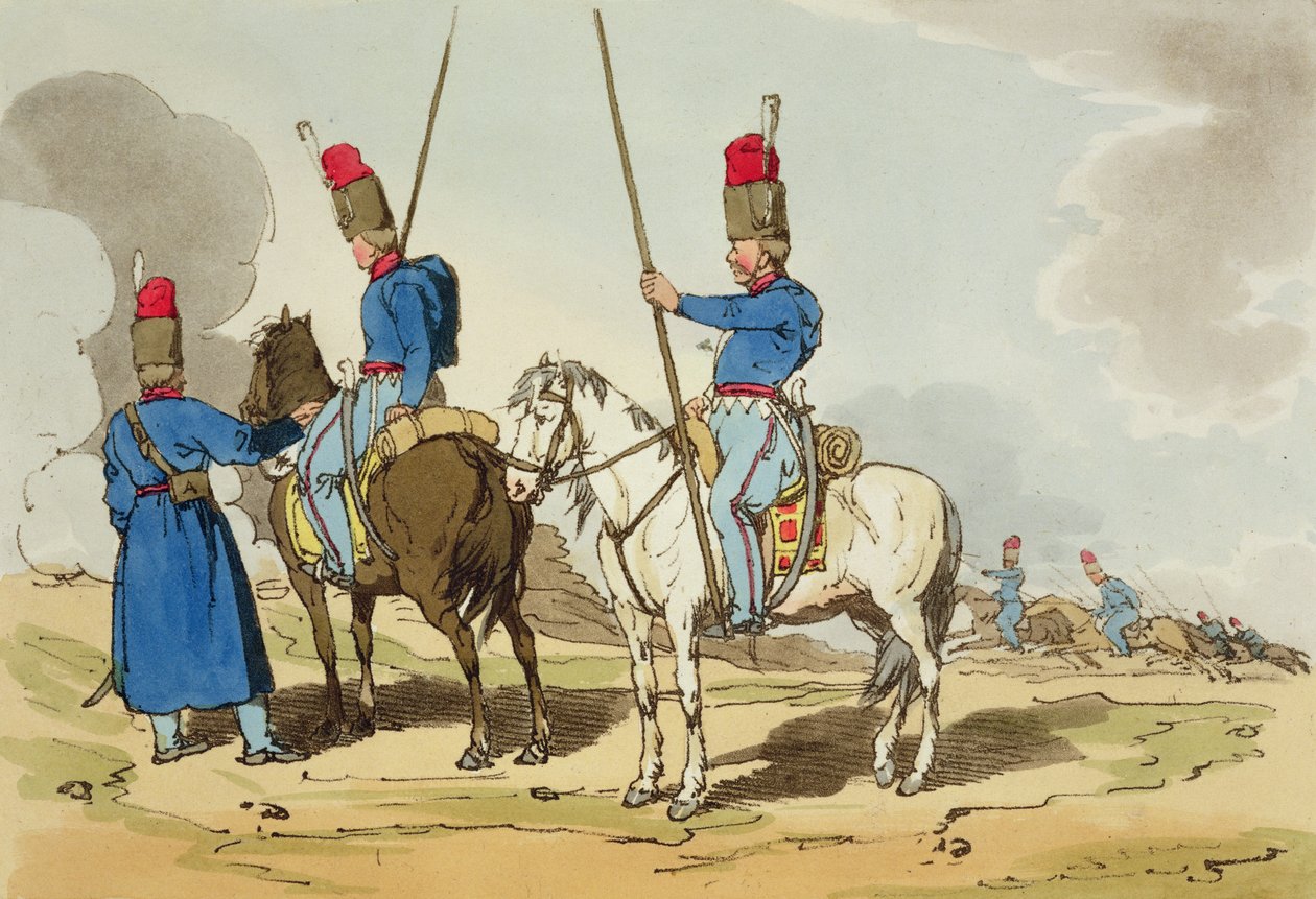 القوزاق ، 1803 بواسطة جون أوغستوس أتكينسون