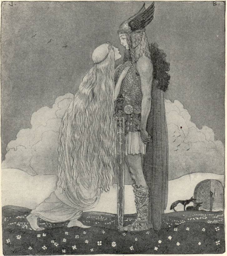 Freyja و Svipdag بواسطة جون فارمر