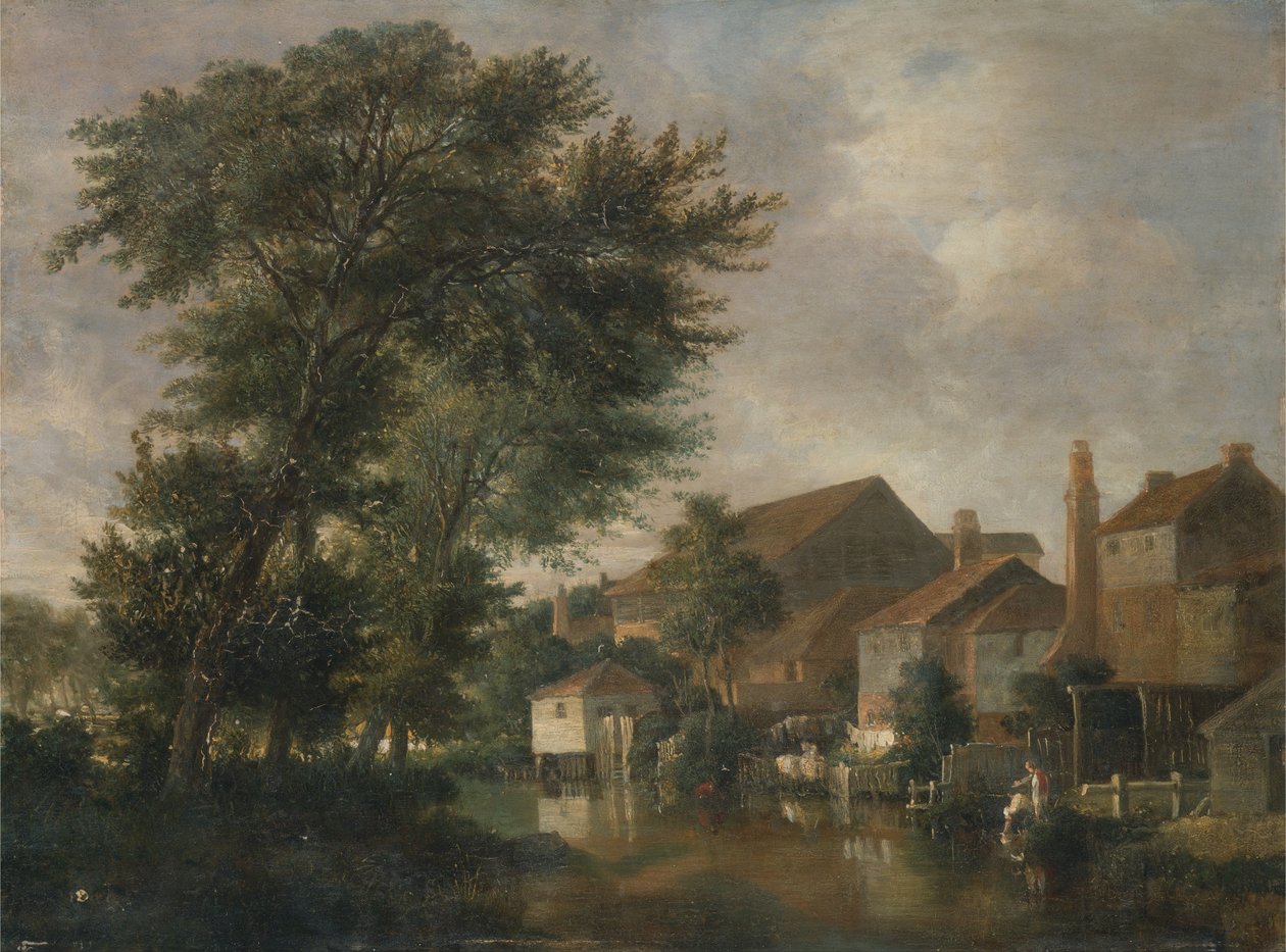 The River Wensum ، نورويتش بواسطة جون كروم