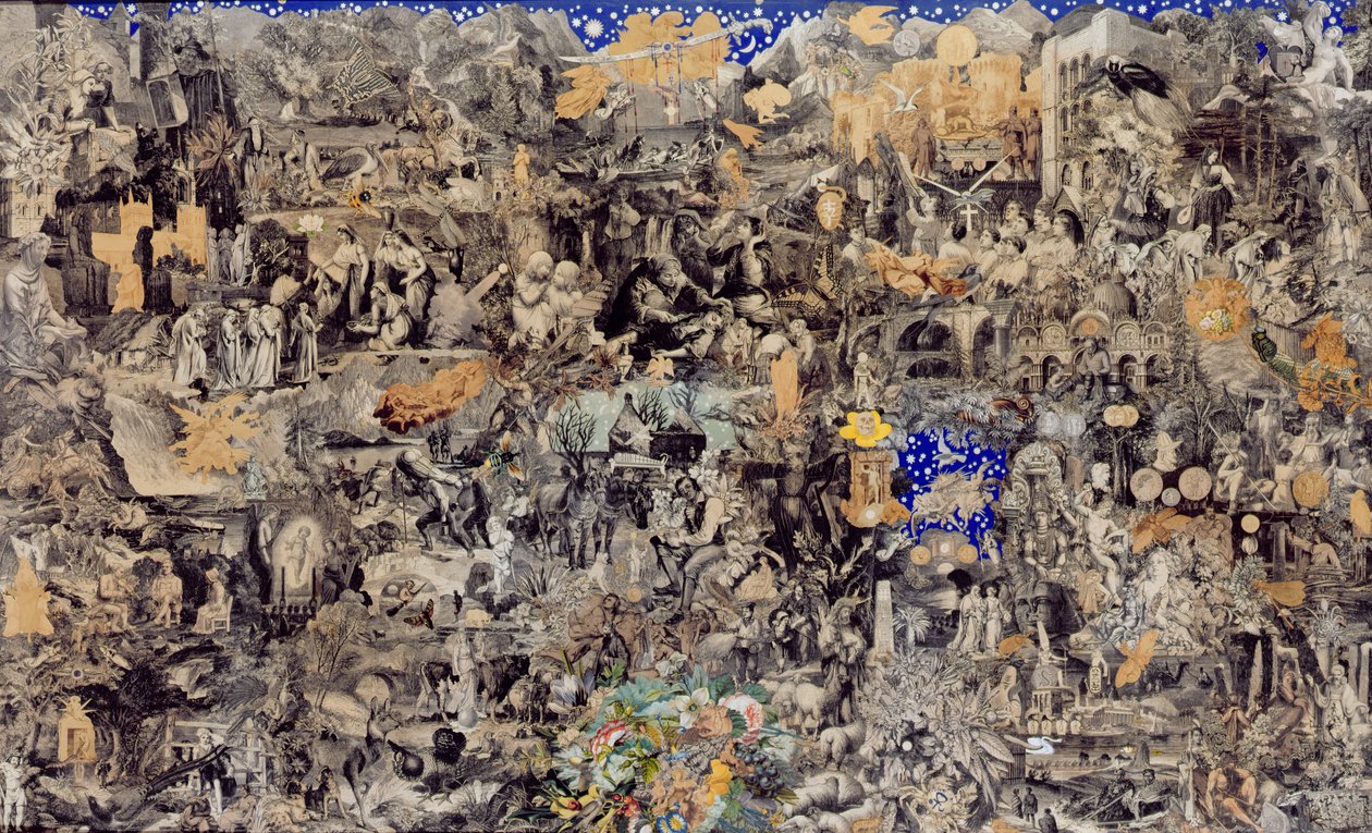 الكلية الفيكتورية ، 1865 (كلية النقوش والصور) بواسطة جون بينجلي جارلاند